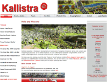 Tablet Screenshot of kallistra.co.uk